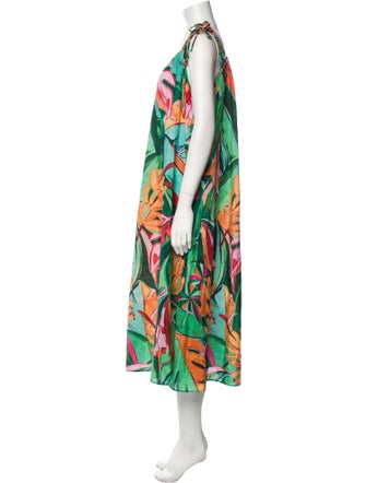 Farm Rio Printed Midi Length Dress