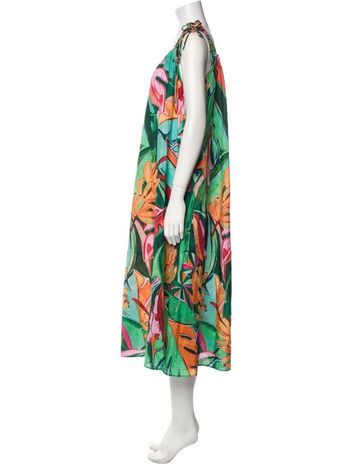Farm Rio Printed Midi Length Dress