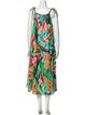 Farm Rio Printed Midi Length Dress