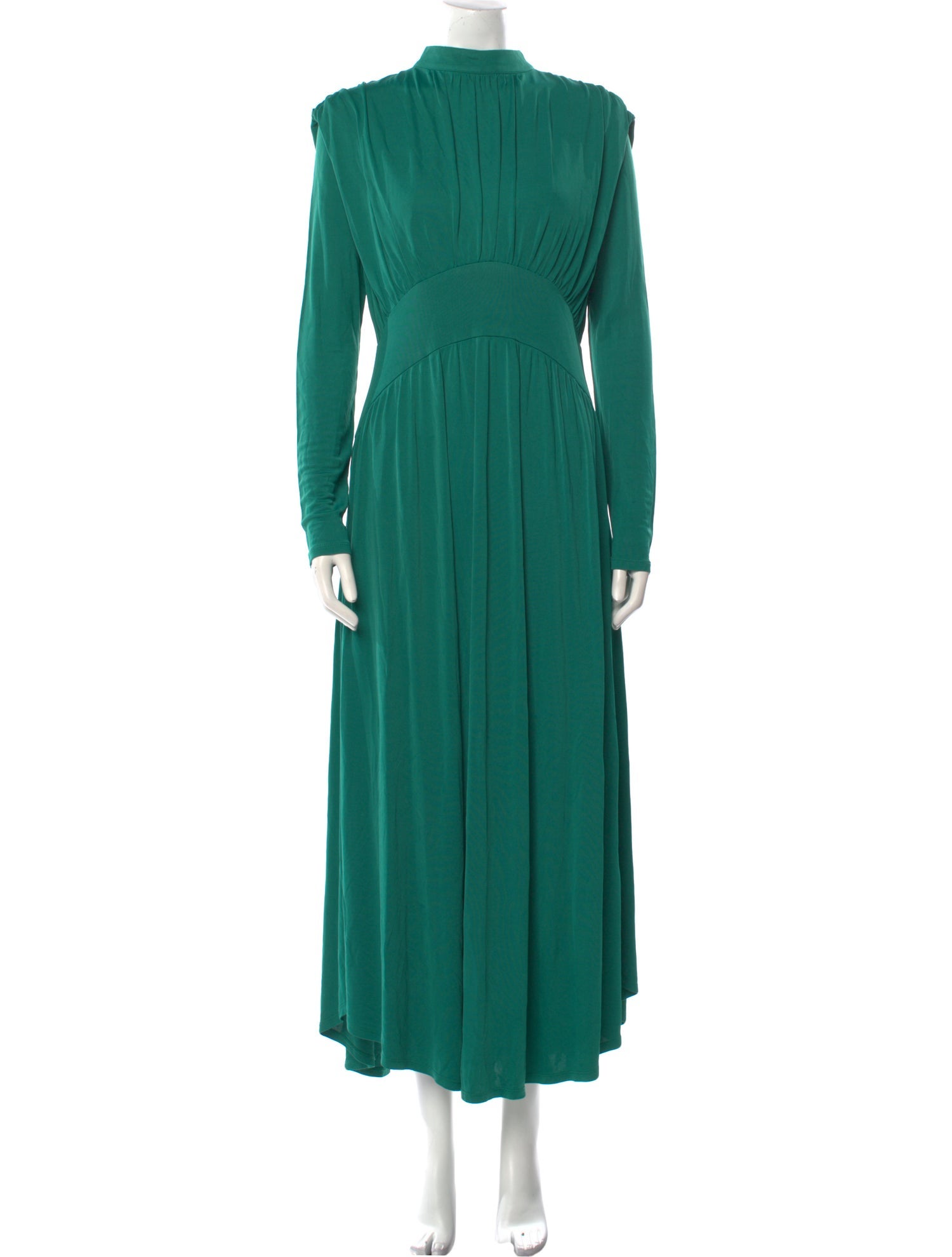 Farm Rio Mock Neck Long Dress