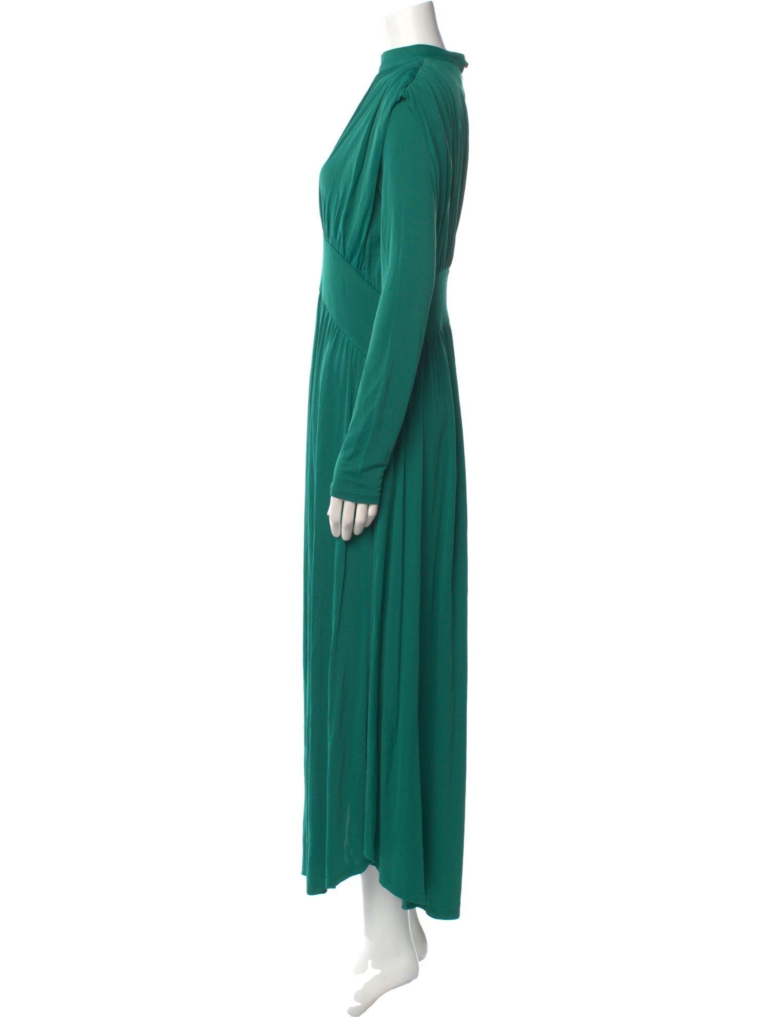Farm Rio Mock Neck Long Dress