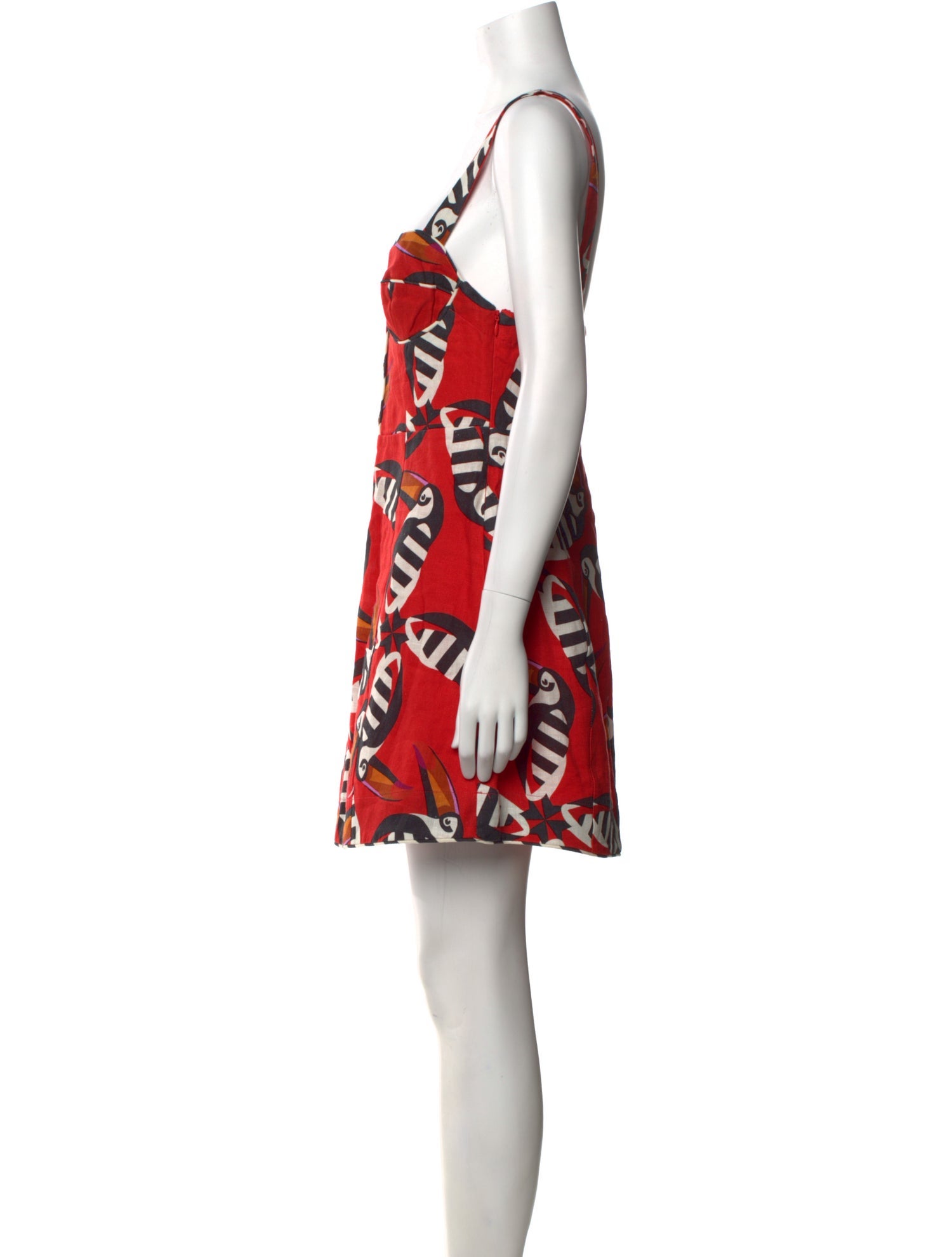 Farm Rio Linen Mini Dress