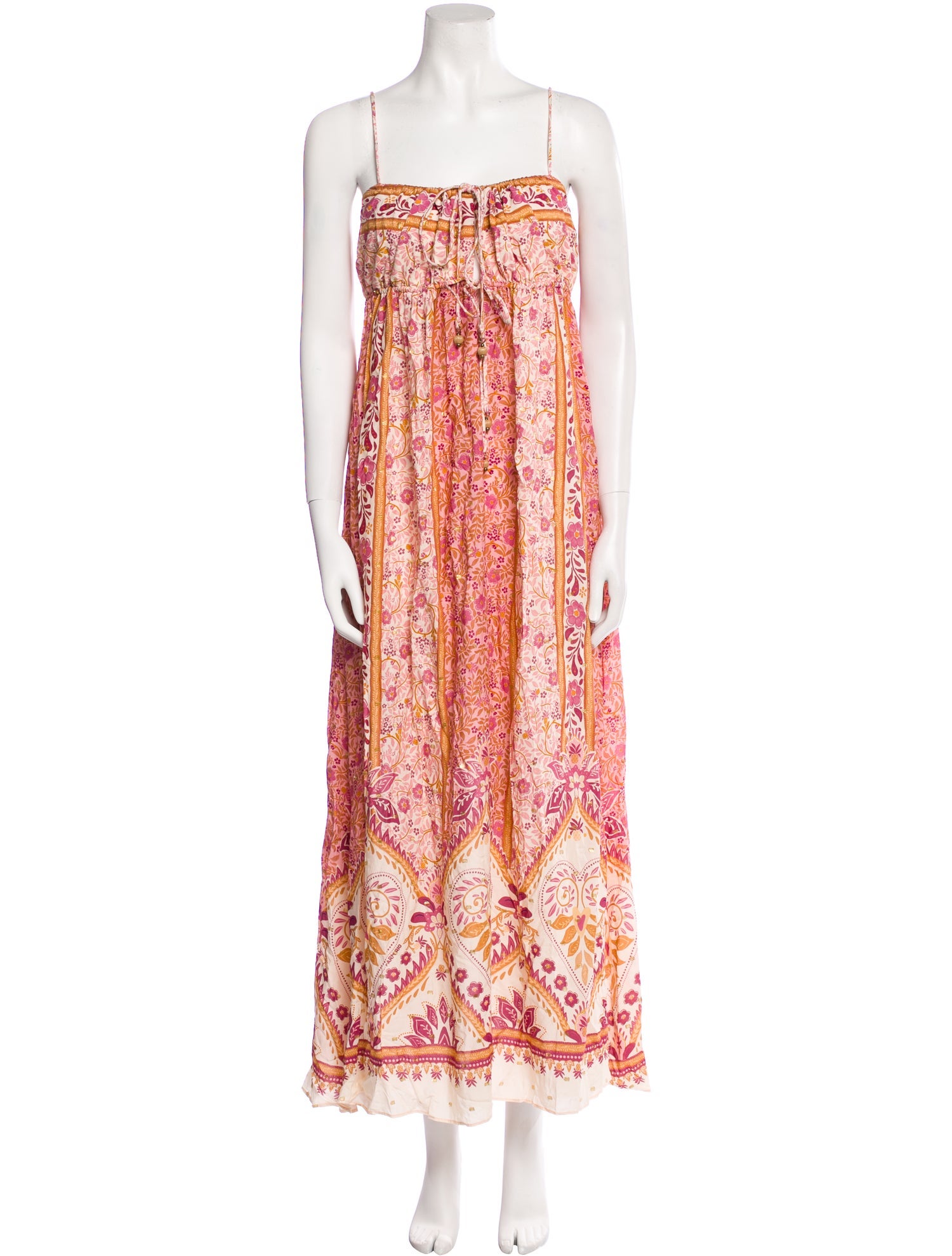 Farm Rio Paisley Print Long Dress w/ Tags