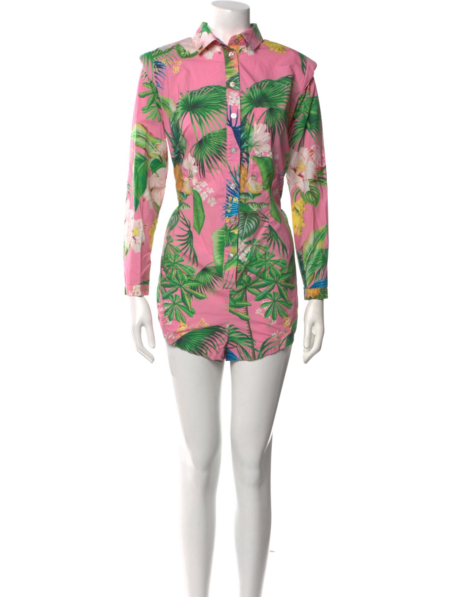 Farm Rio Floral Print Romper