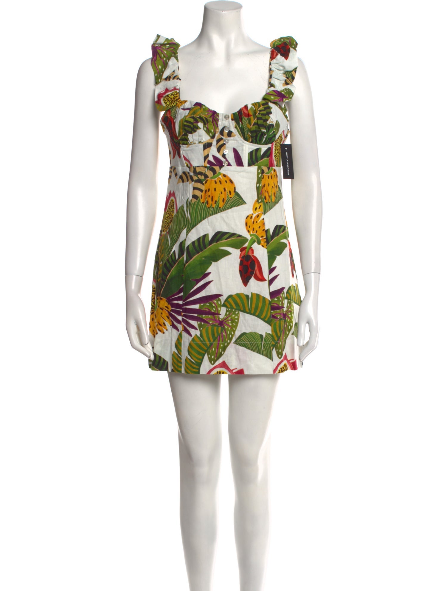 Farm Rio Printed Mini Dress w/ Tags