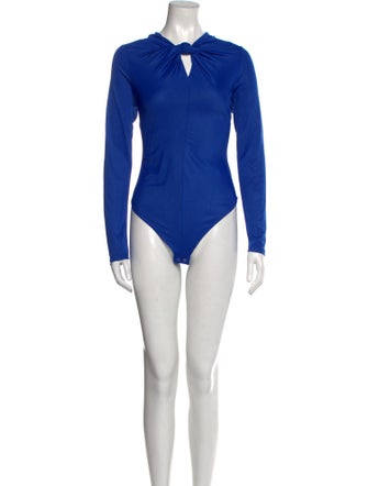 Farm Rio Crew Neck Long Sleeve Bodysuit