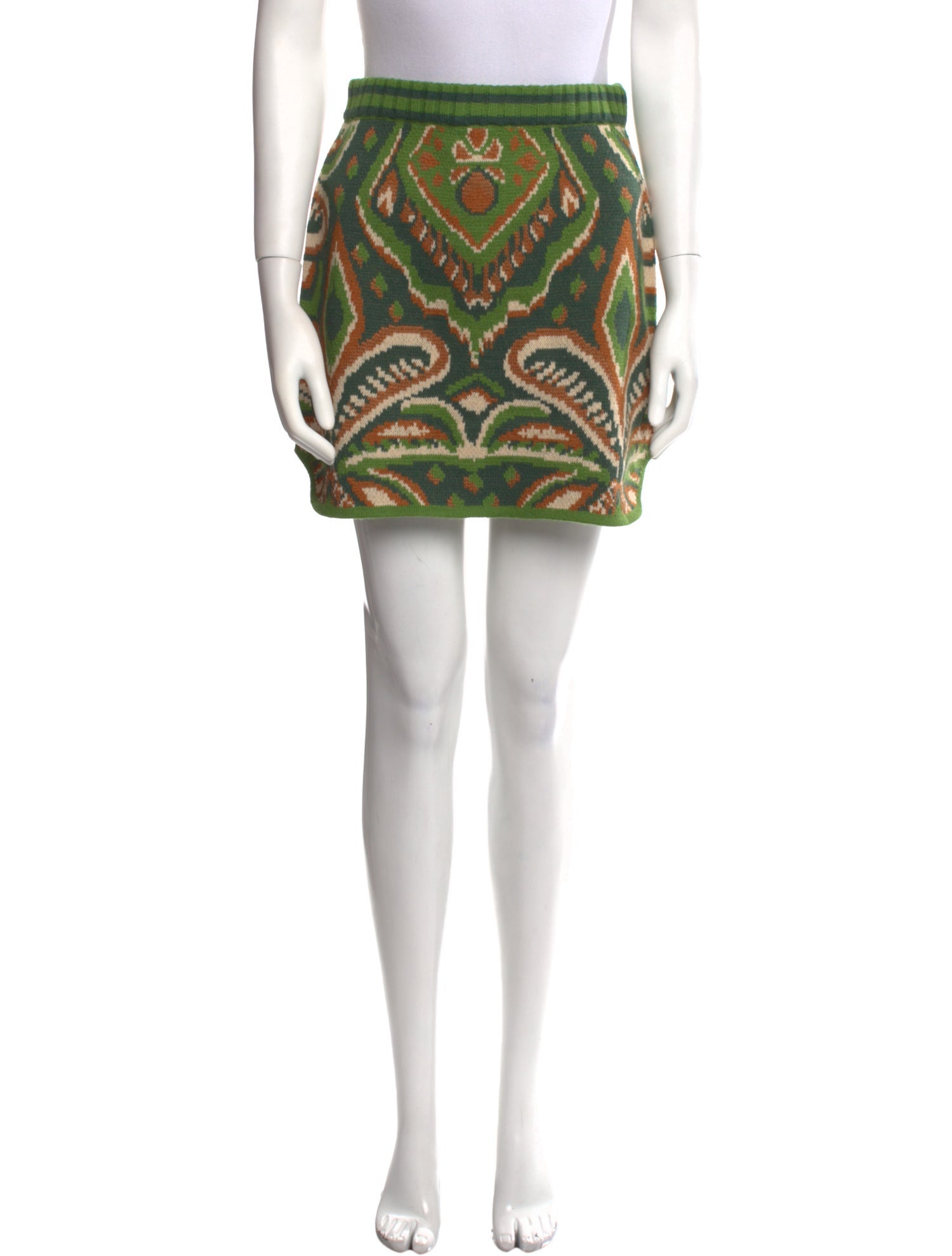 Farm Rio Wool Mini Skirt w/ Tags