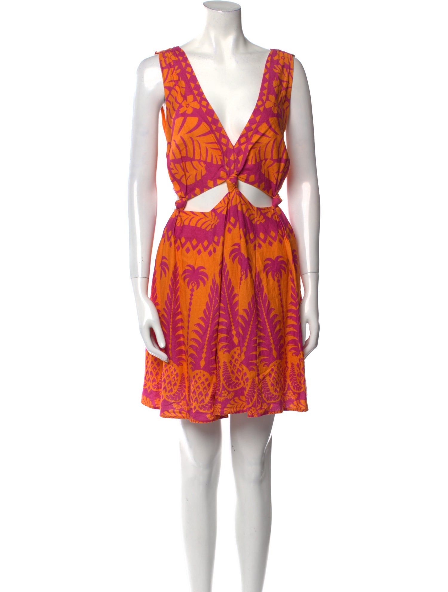 Farm Rio Printed Mini Dress