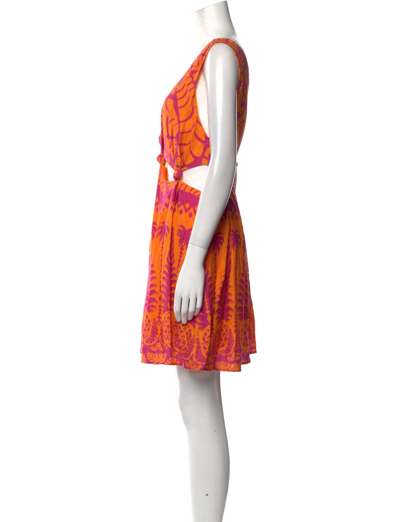 Farm Rio Printed Mini Dress