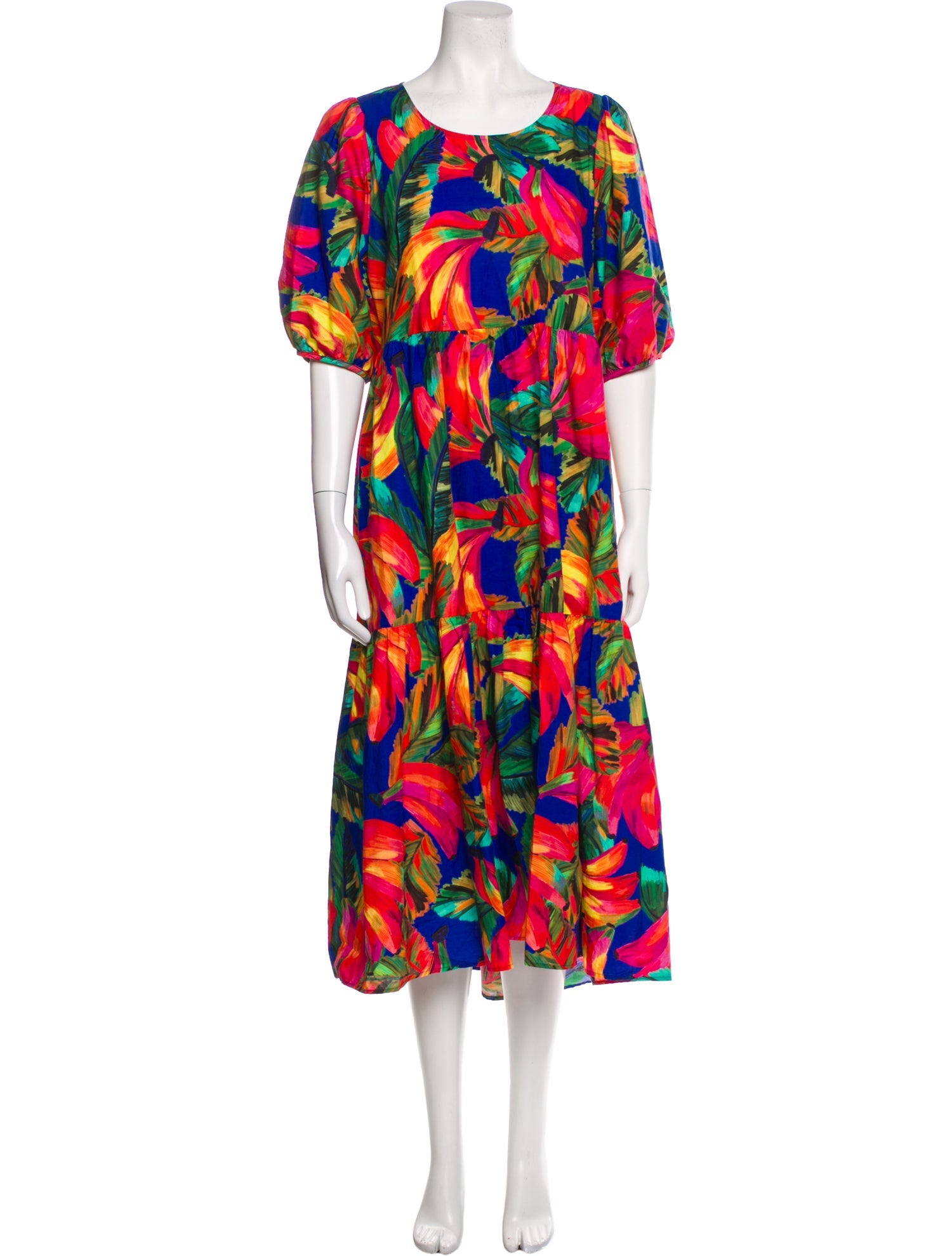 Farm Rio Printed Midi Length Dress