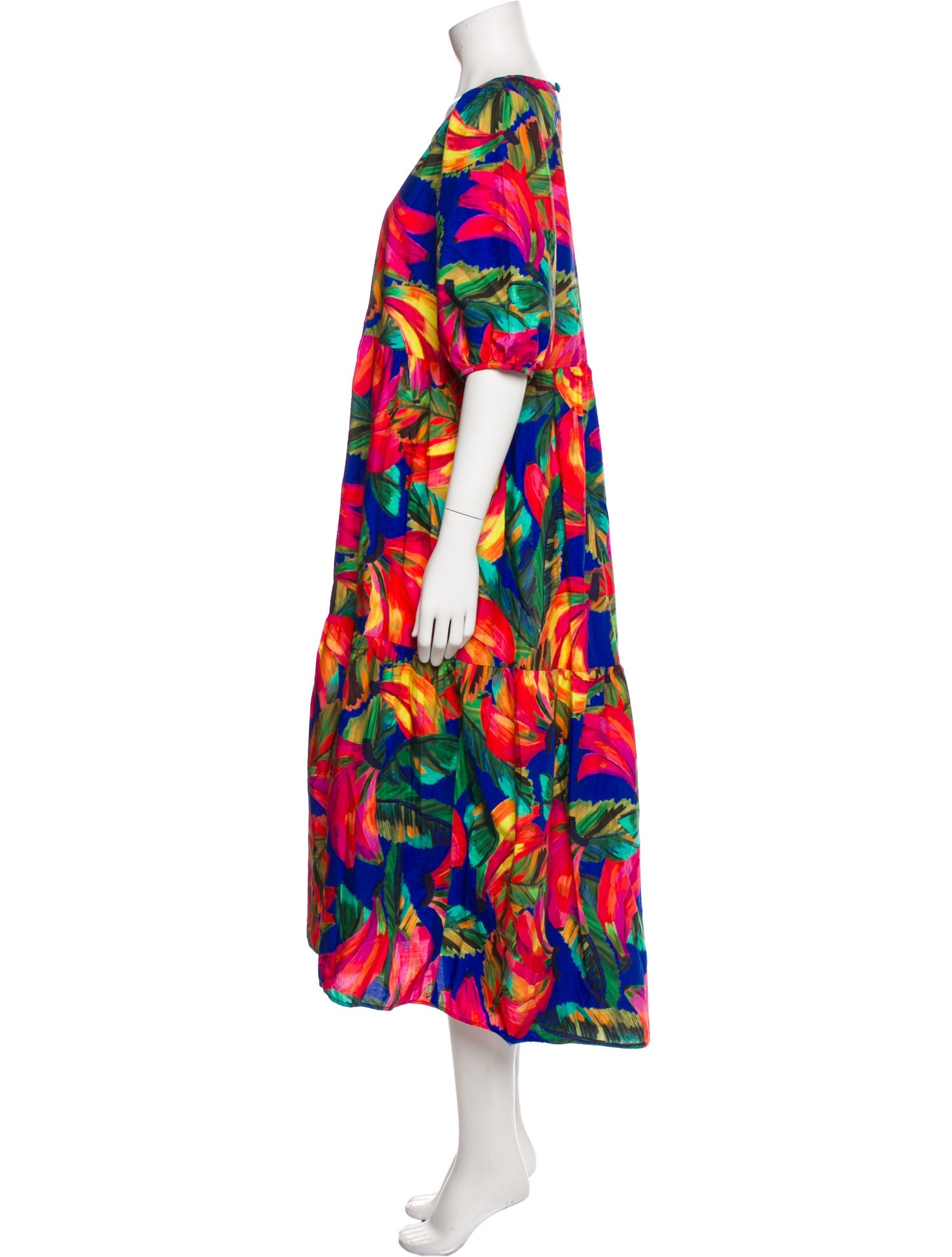 Farm Rio Printed Midi Length Dress