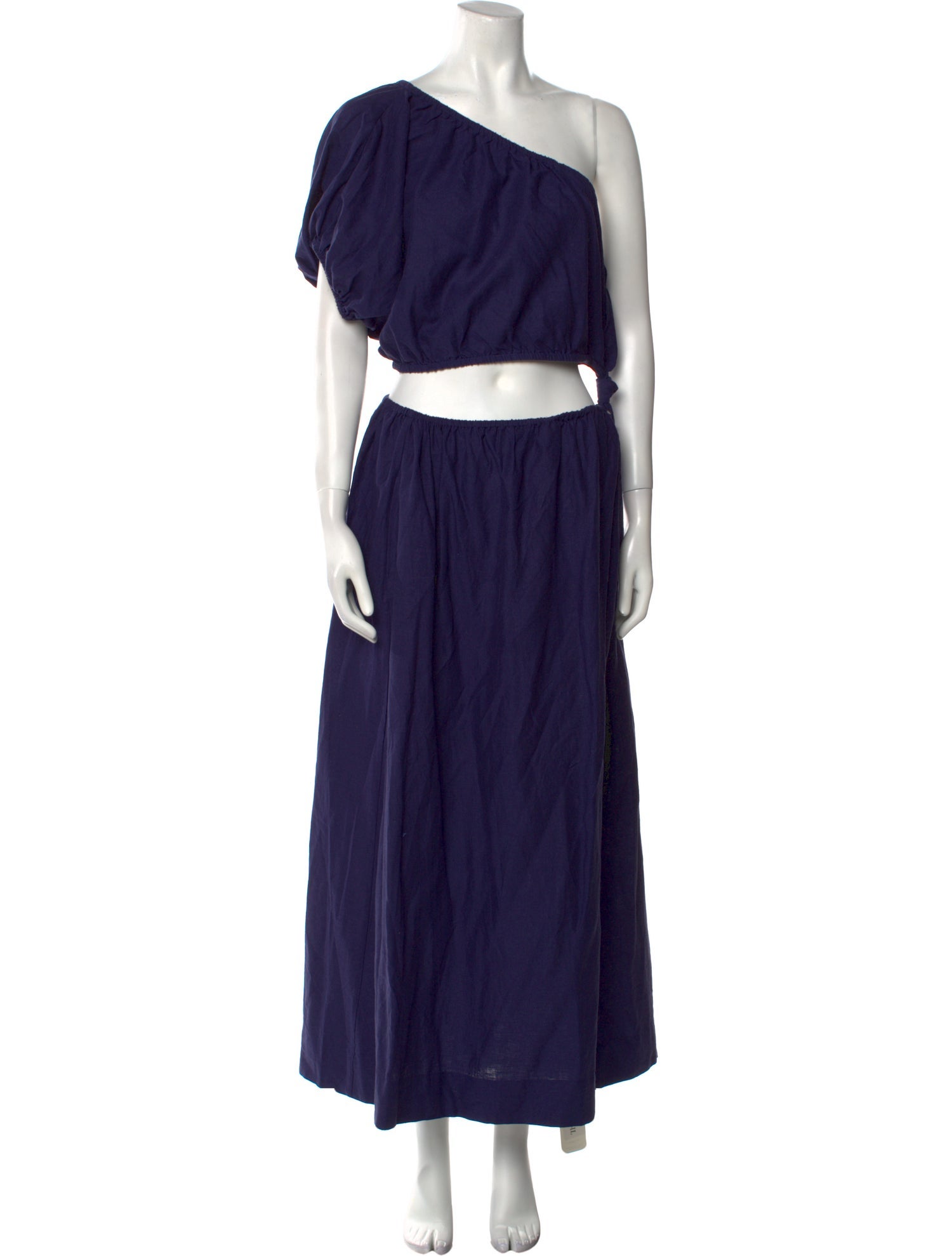 Farm Rio One-Shoulder Long Dress