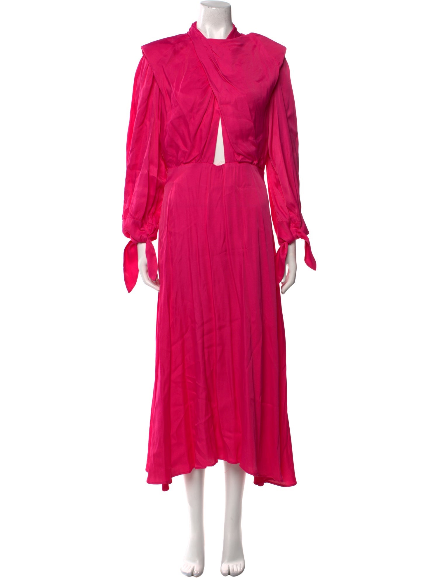 Farm Rio Mock Neck Long Dress w/ Tags