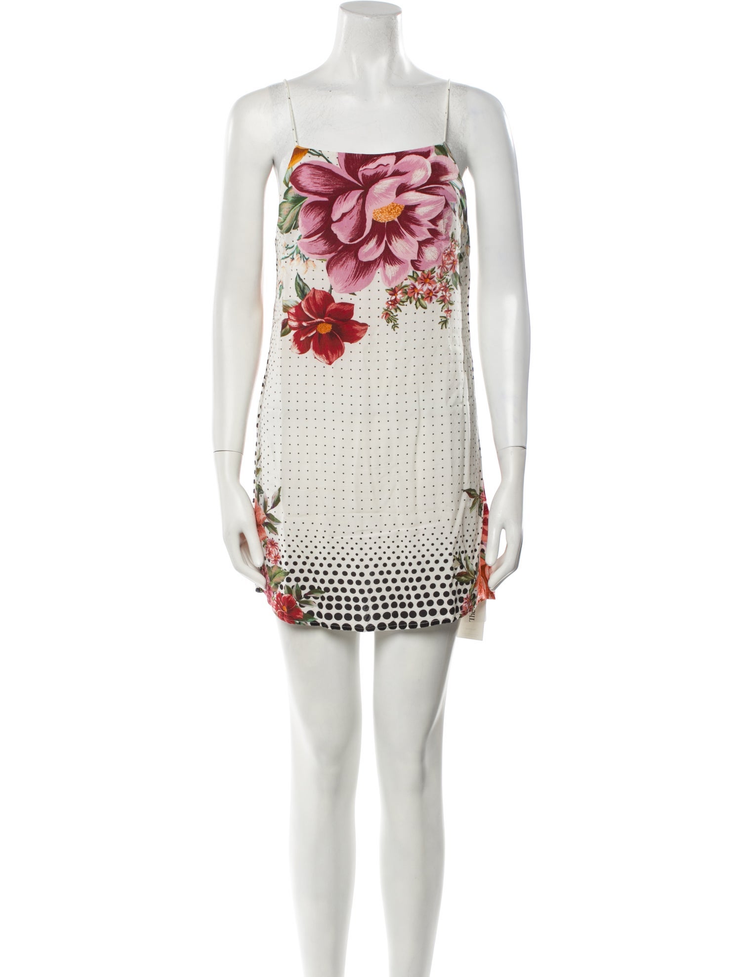 Farm Rio Floral Print Mini Dress