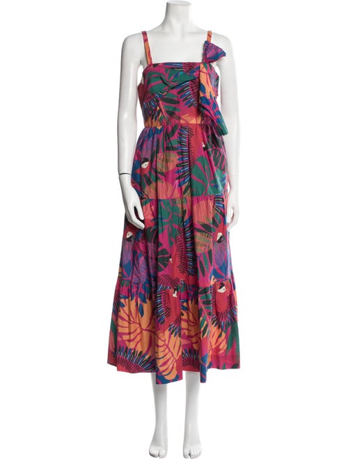 Farm Rio Printed Long Dress