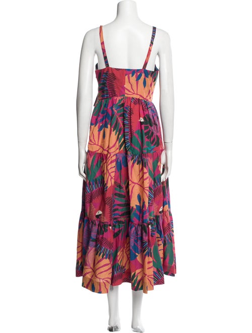 Farm Rio Printed Long Dress
