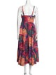 Farm Rio Printed Long Dress