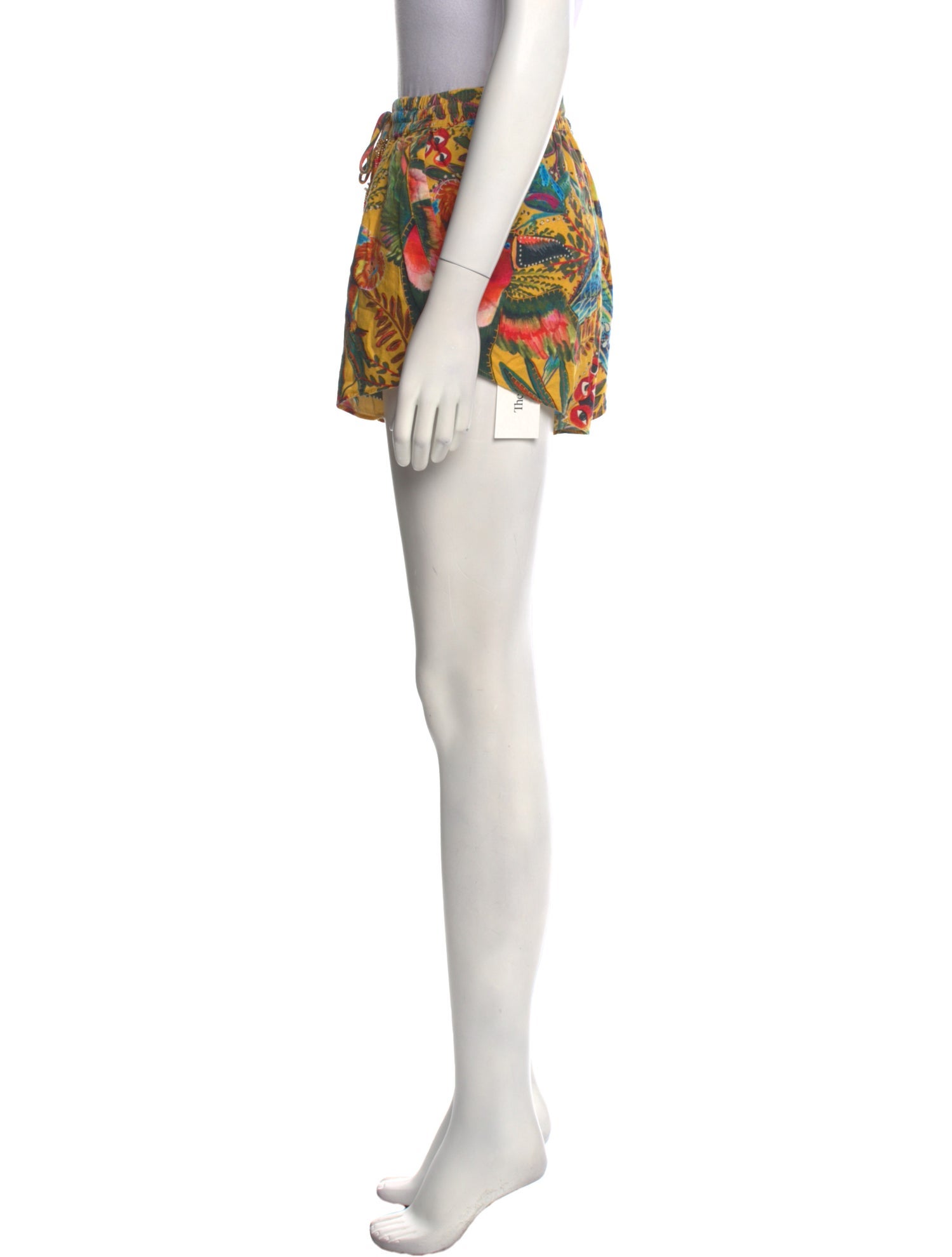 Farm Rio Linen Mini Shorts