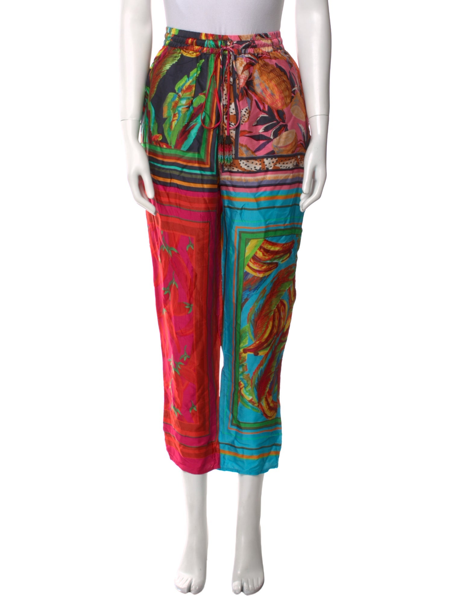 Farm Rio Printed Straight Leg Pants w/ Tags