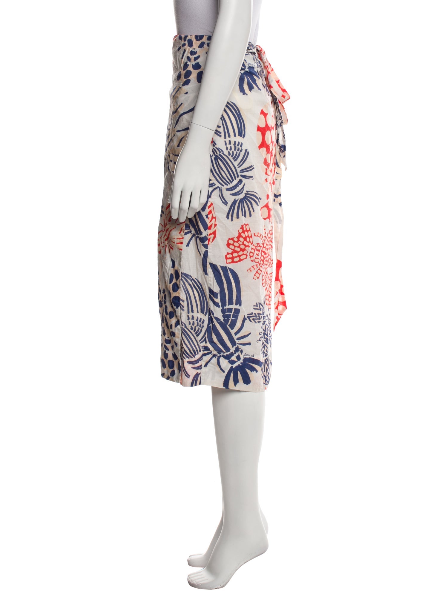 Farm Rio Printed Knee-Length Skirt