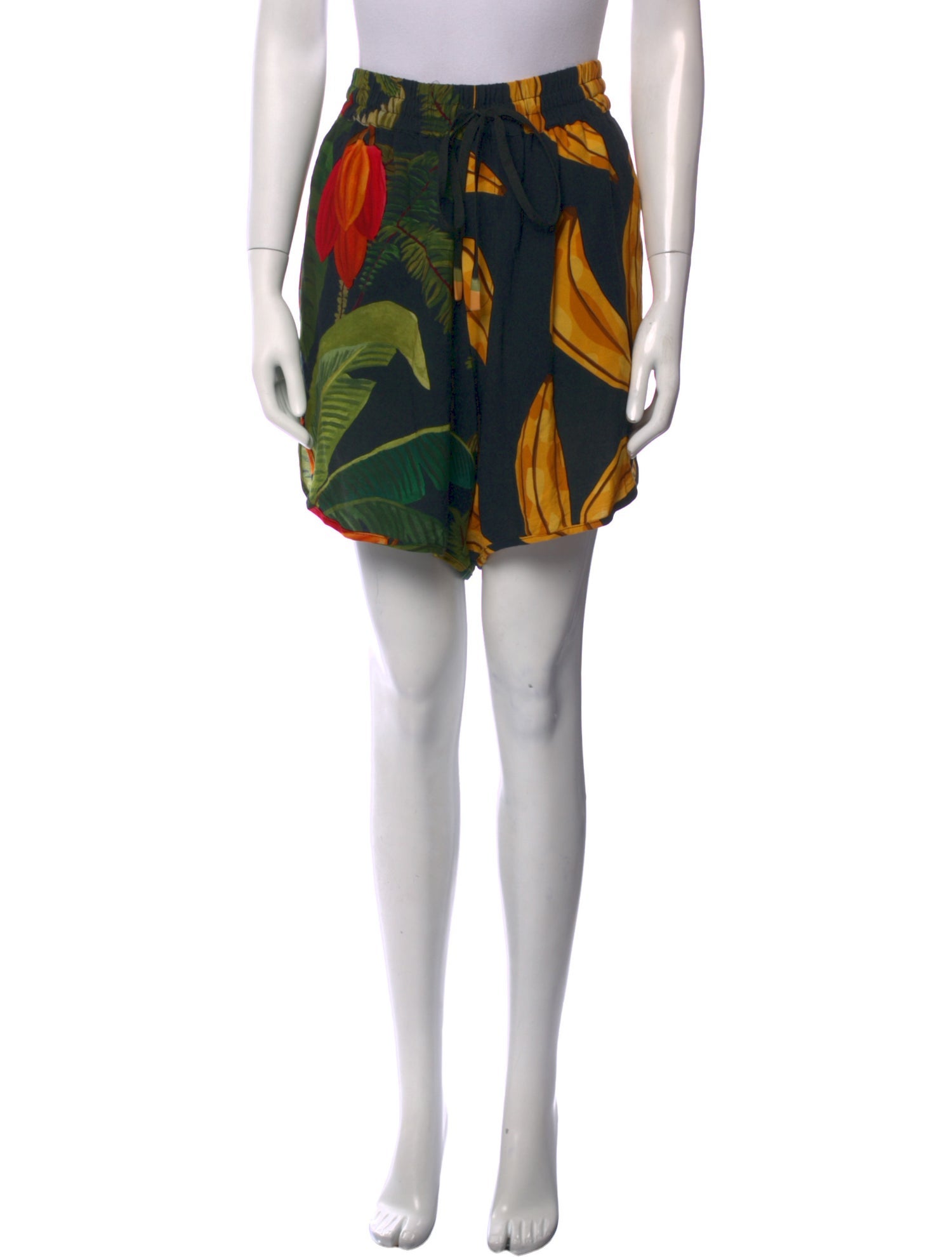 Farm Rio Printed Knee-Length Shorts