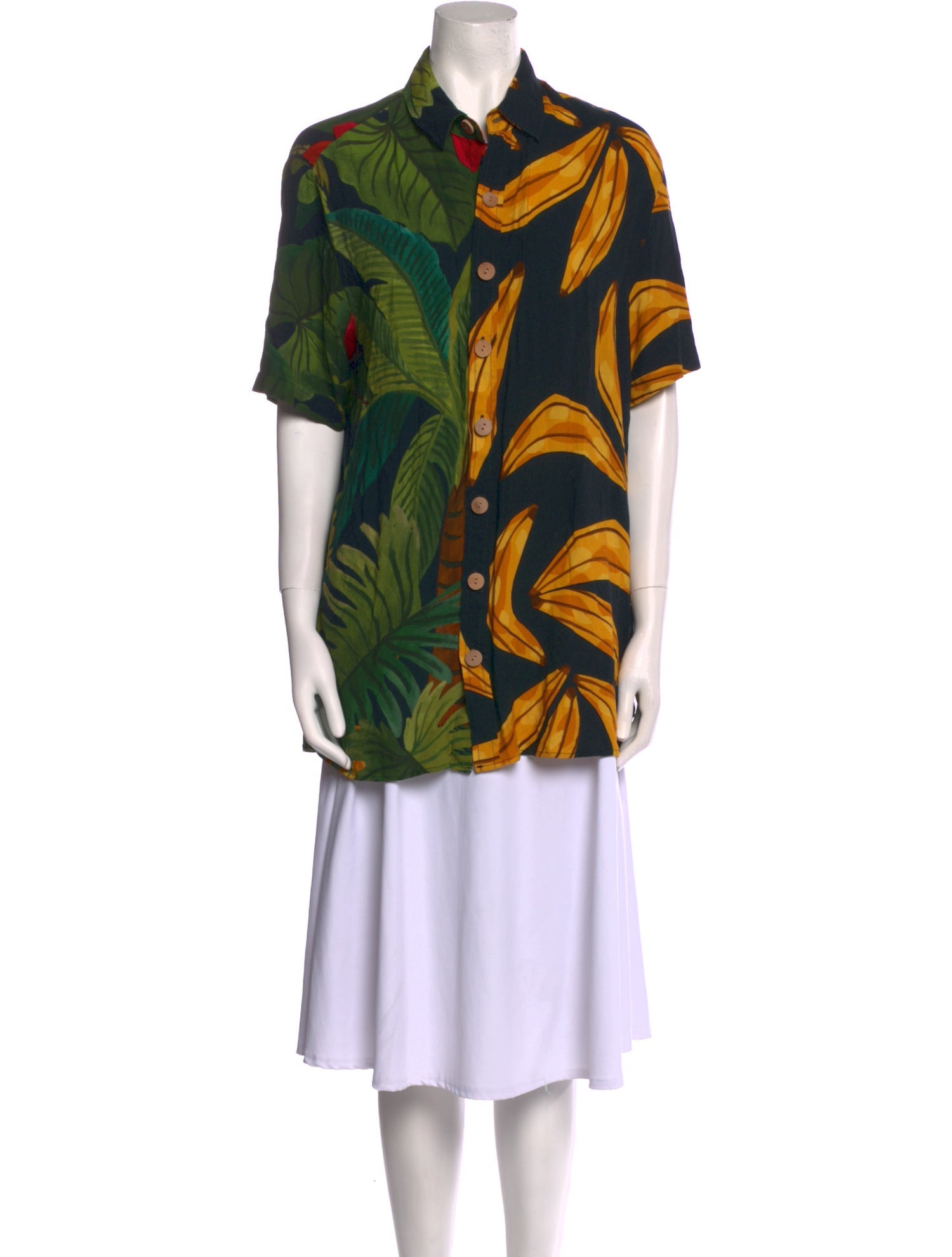 Farm Rio Printed Short Sleeve Tunic