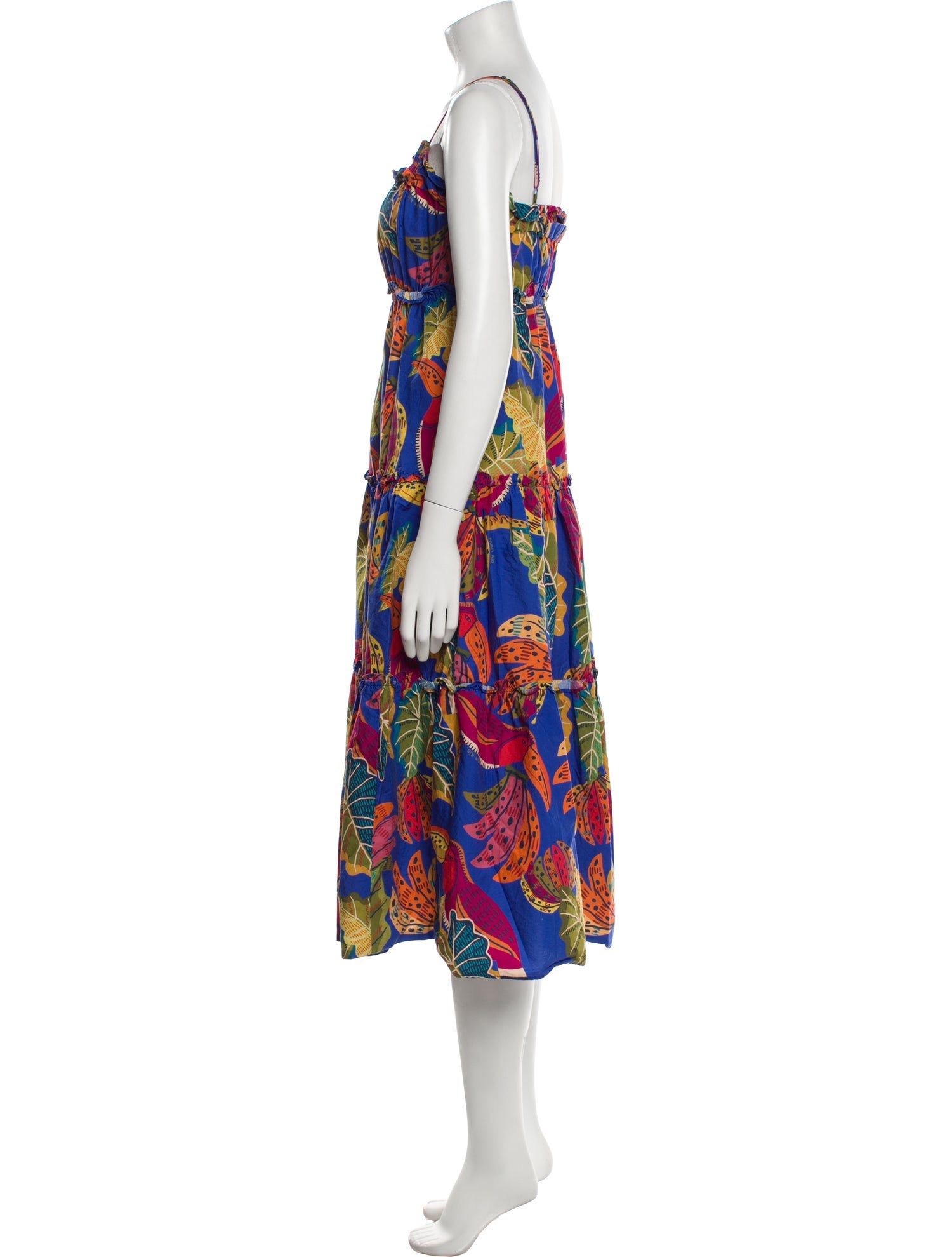 Farm Rio Printed Midi Length Dress
