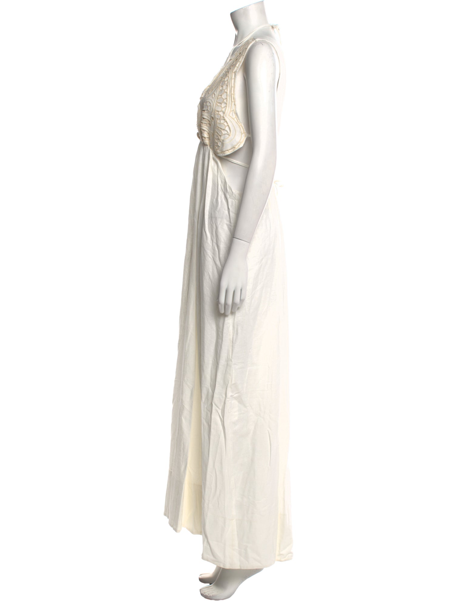 Farm Rio V-Neck Long Dress