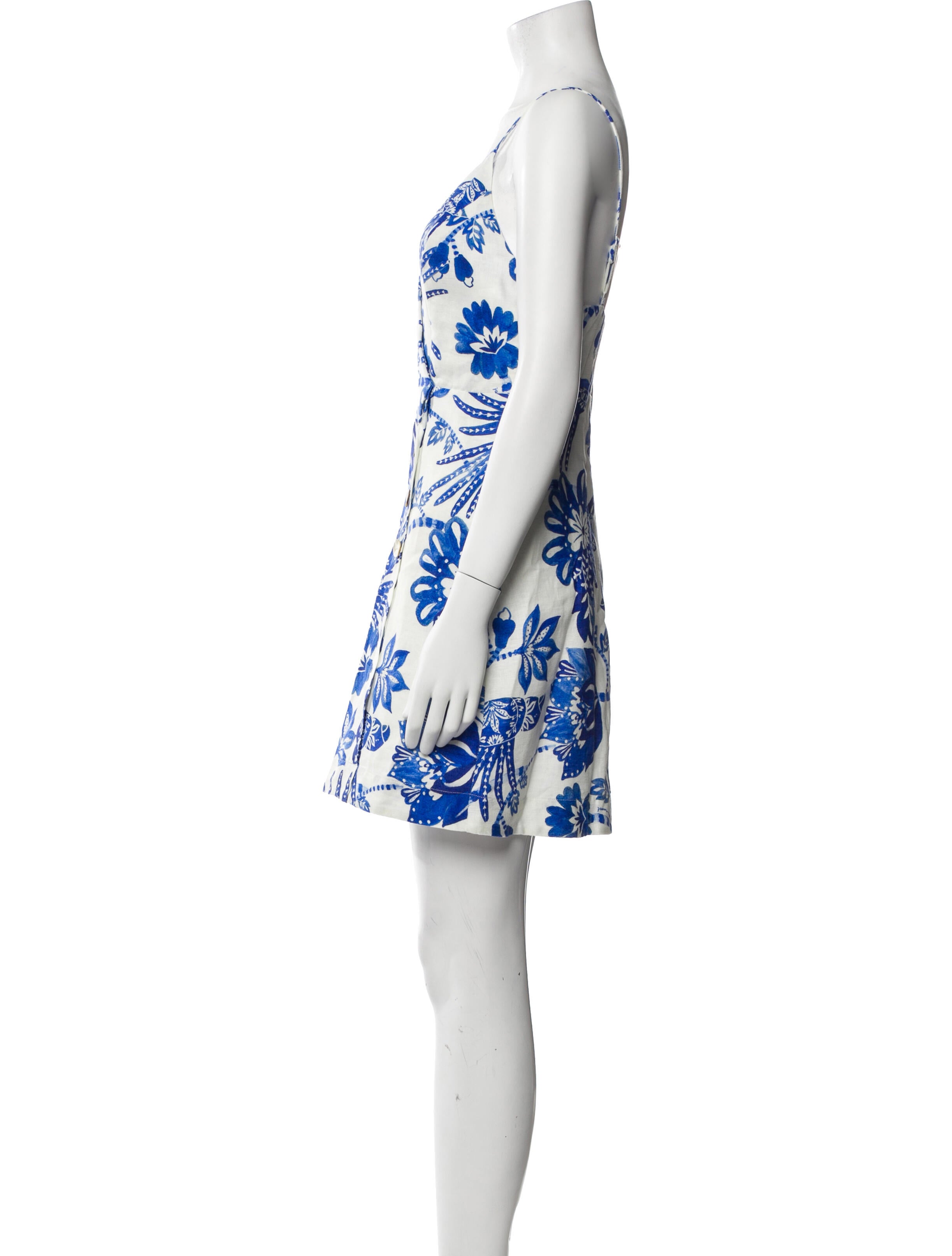 Farm Rio Linen Mini Dress