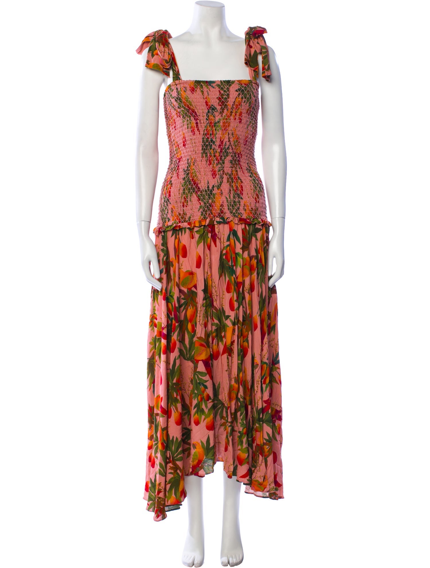Farm Rio Printed Long Dress w/ Tags