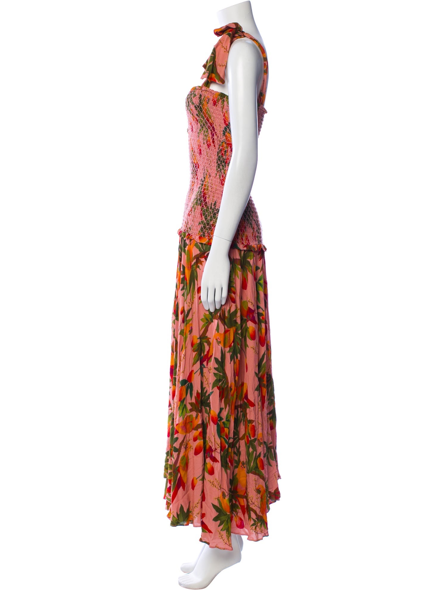 Farm Rio Printed Long Dress w/ Tags