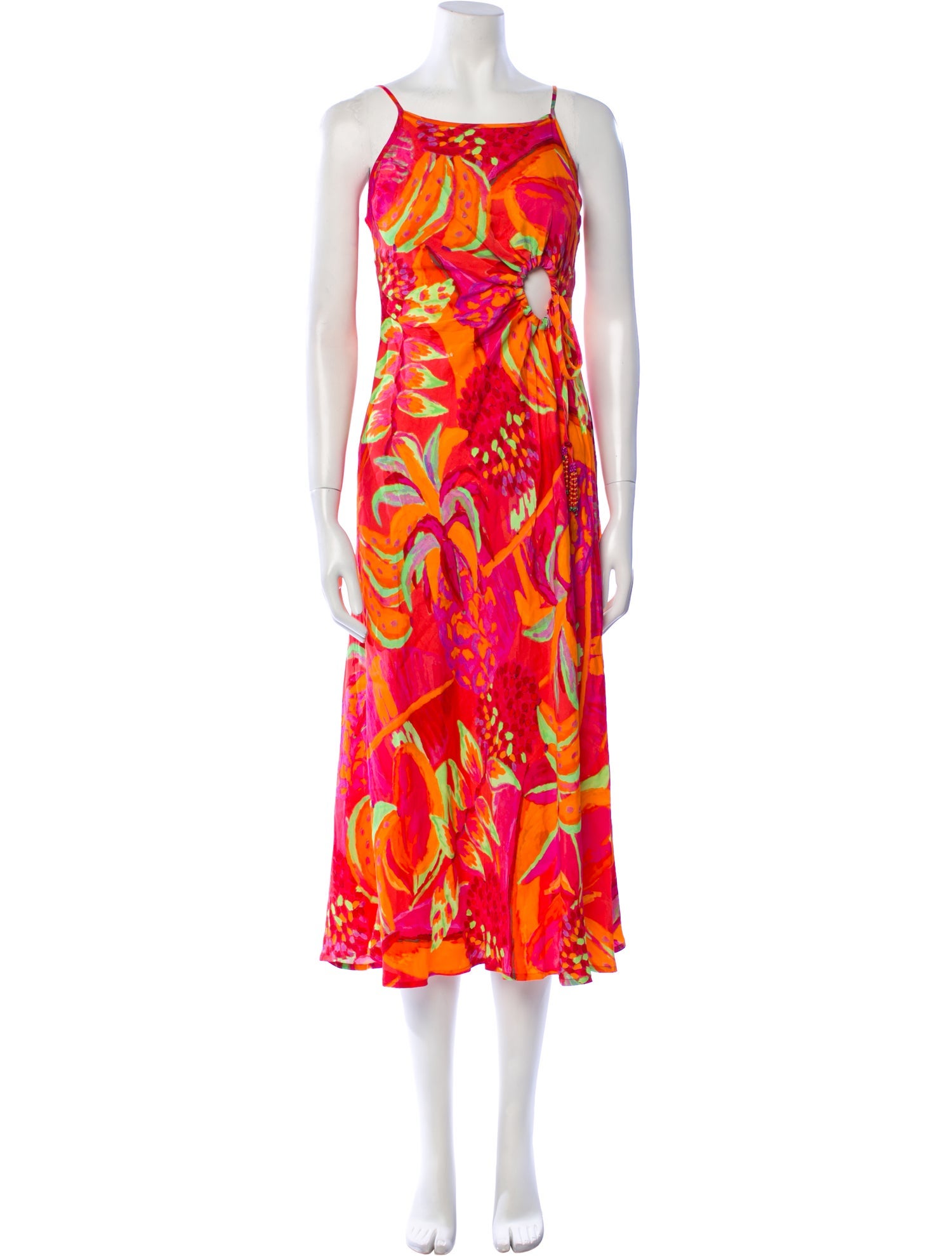 Farm Rio Printed Midi Length Dress w/ Tags