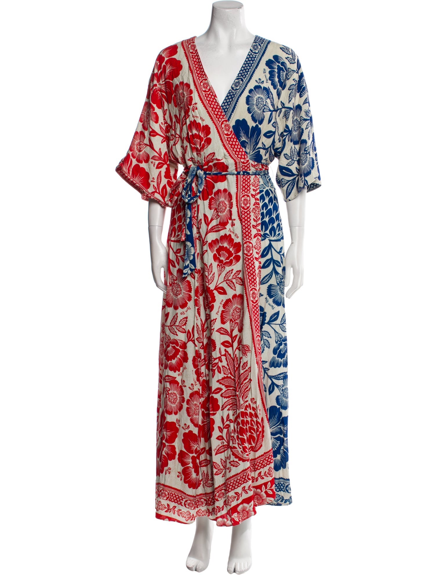 Farm Rio Printed Long Dress