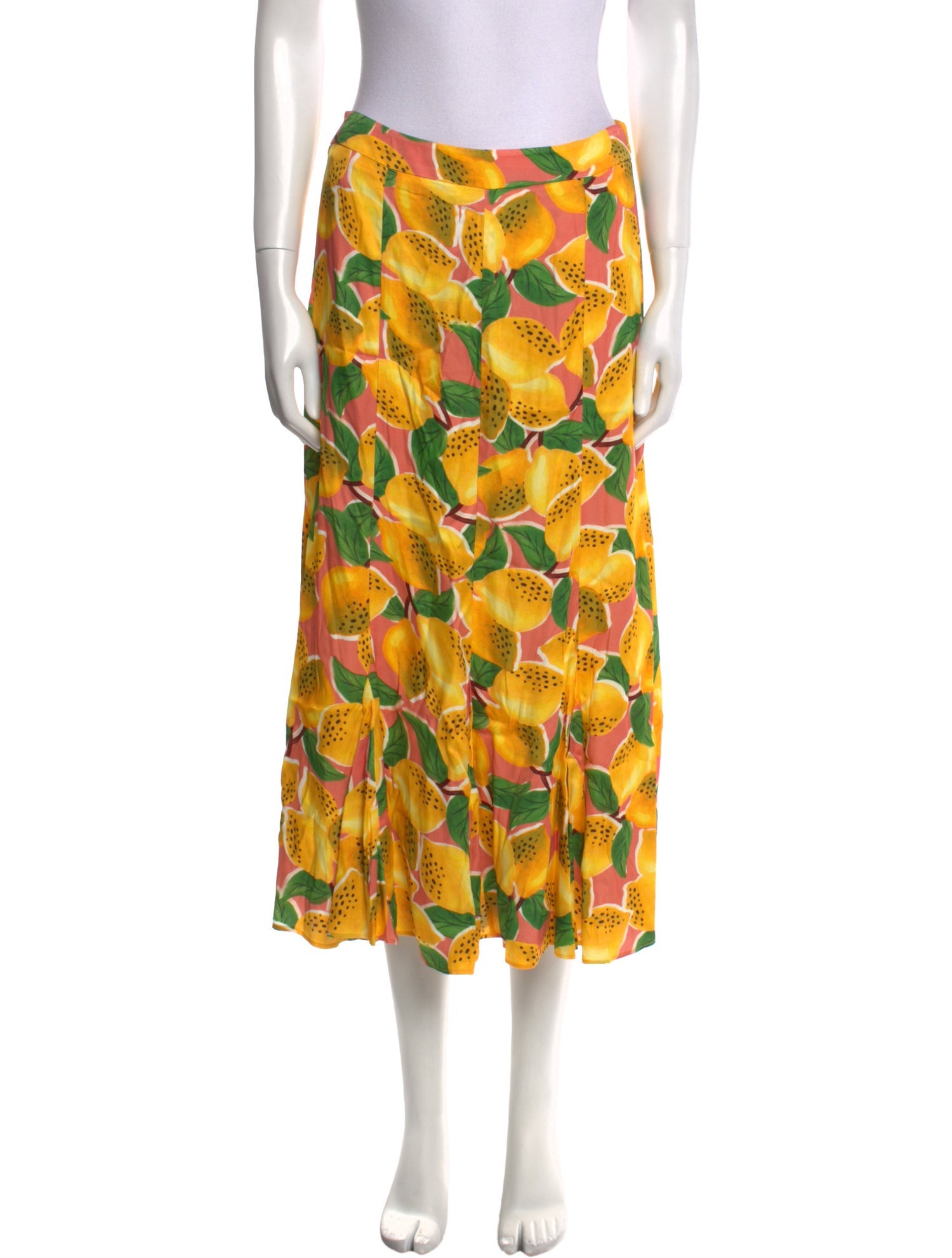 Farm Rio Printed Midi Length Skirt