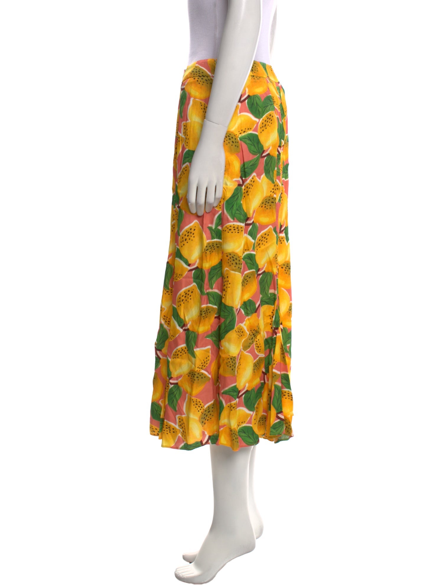 Farm Rio Printed Midi Length Skirt