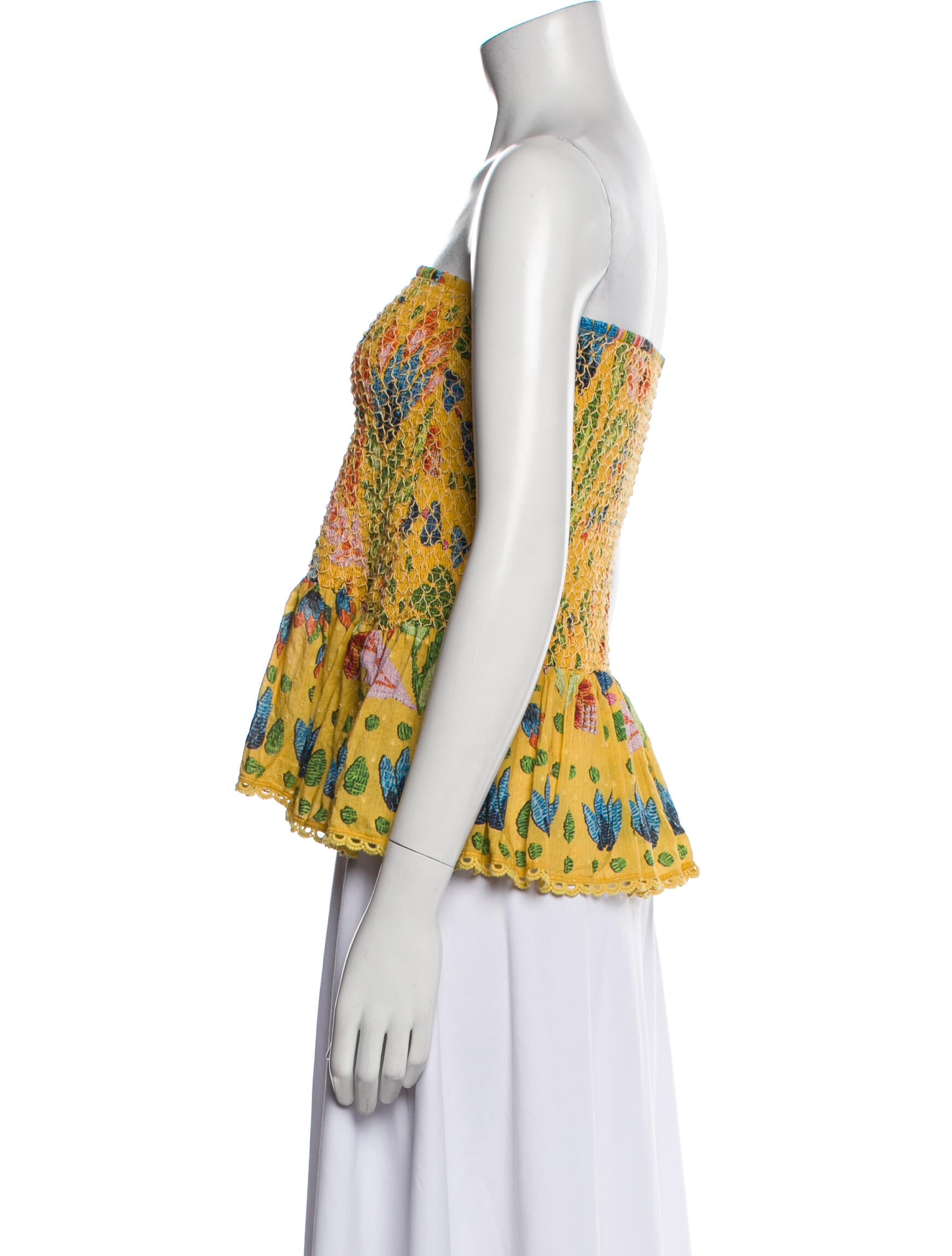 Farm Rio Floral Print Mini Skirt