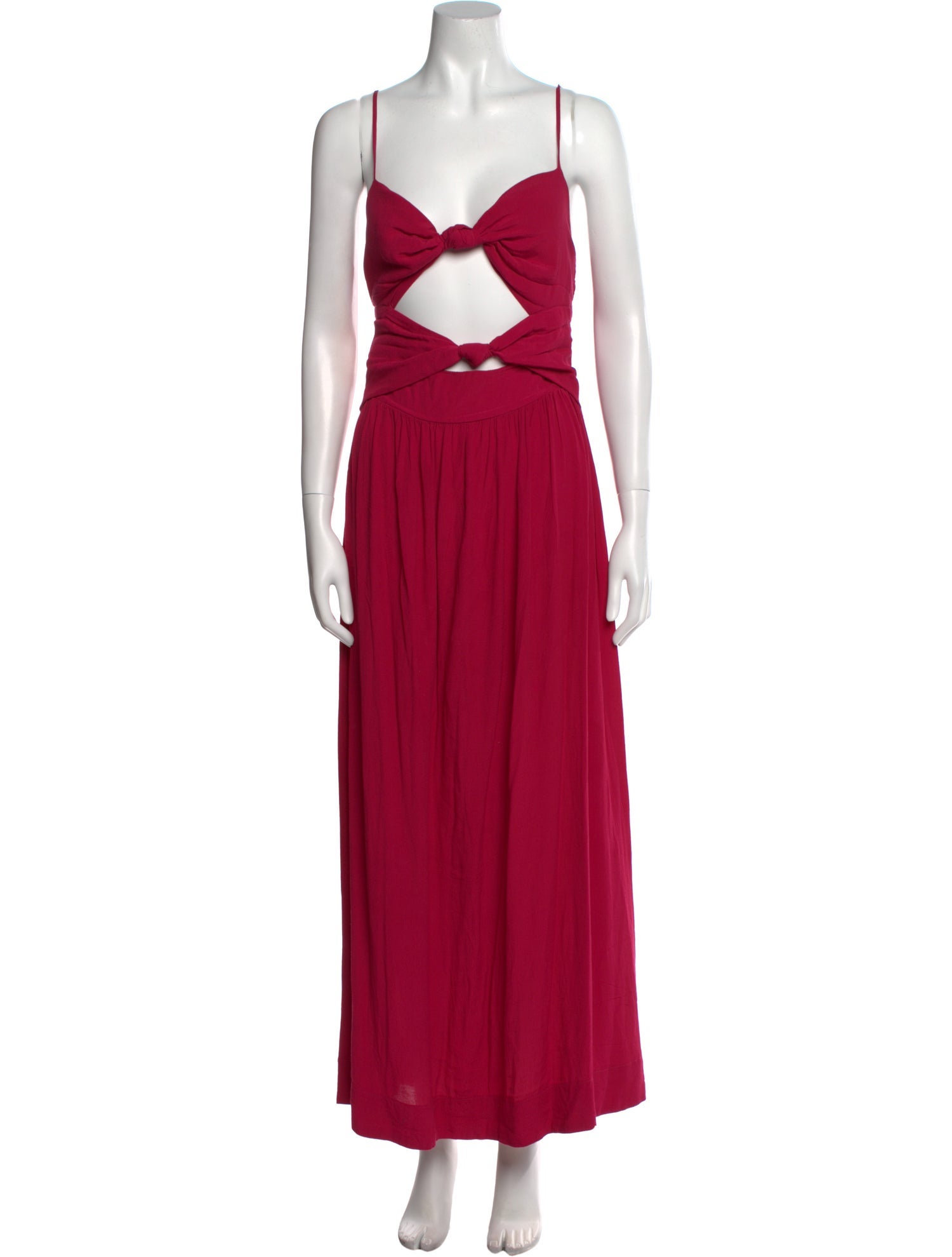 Farm Rio Square Neckline Long Dress