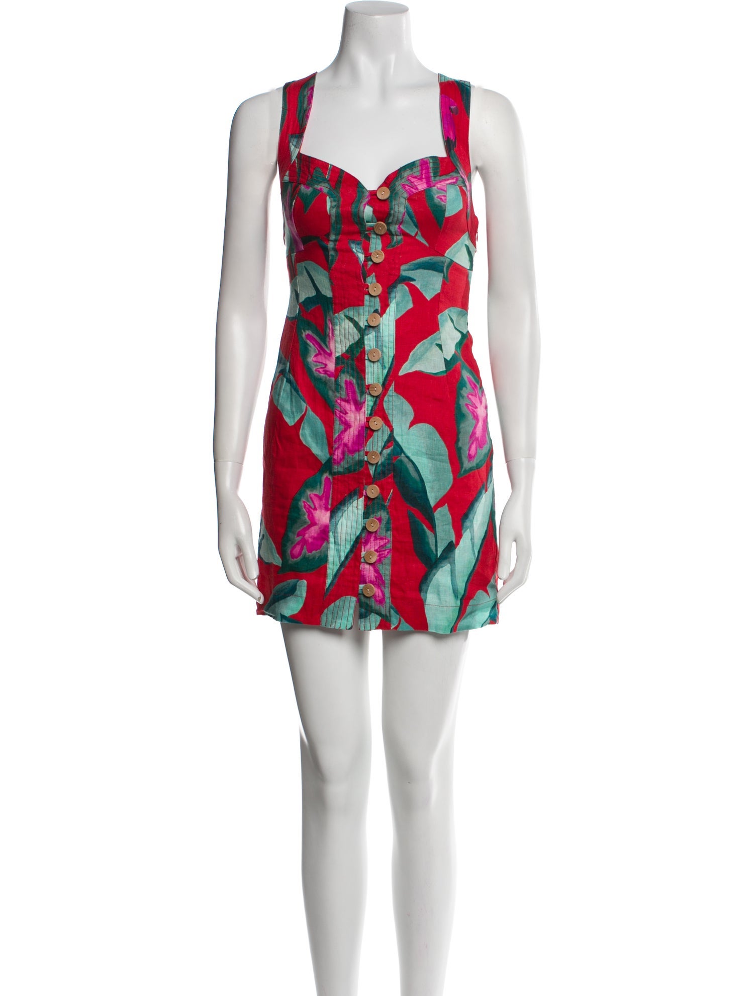 Farm Rio Linen Mini Dress w/ Tags