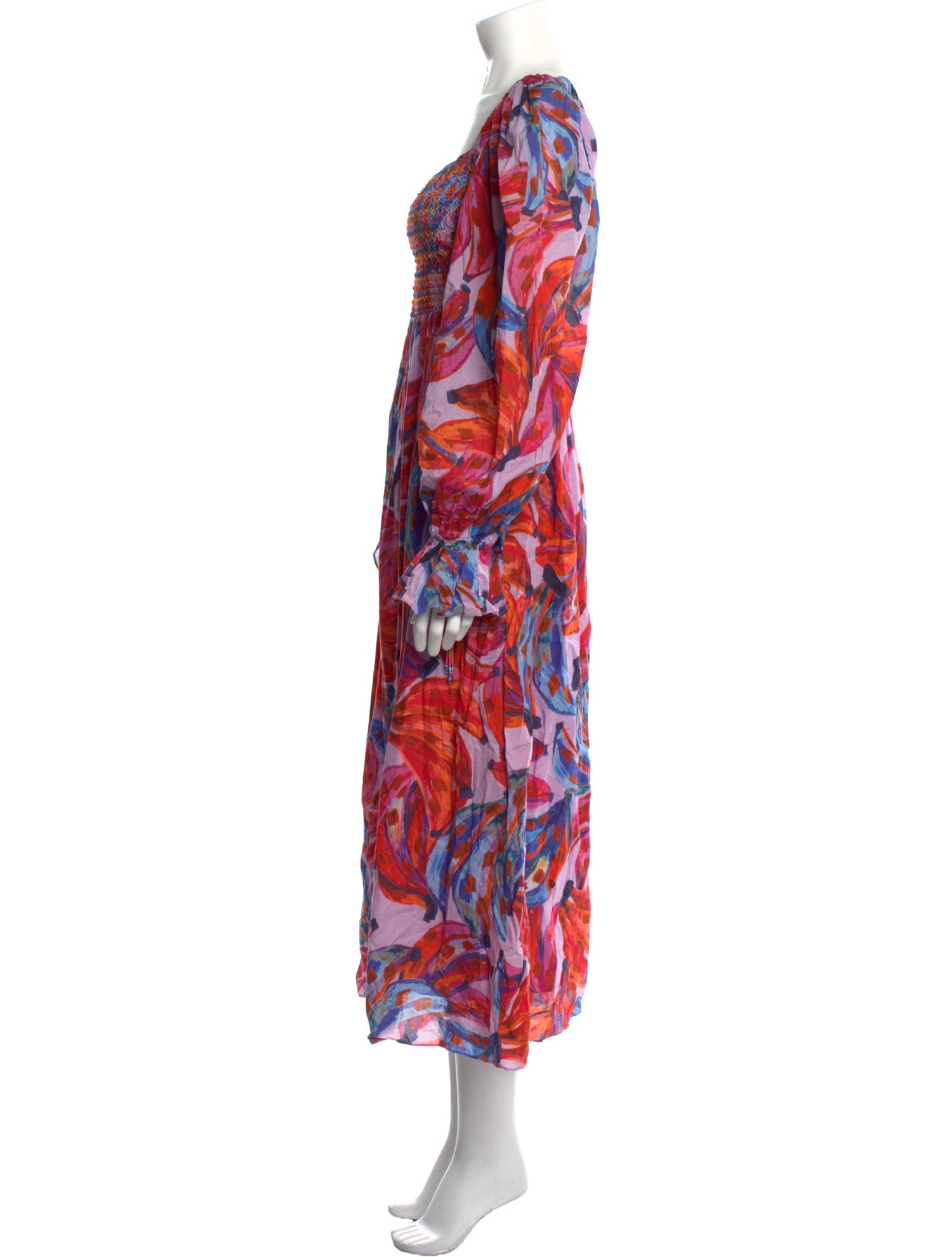 Farm Rio Printed Long Dress