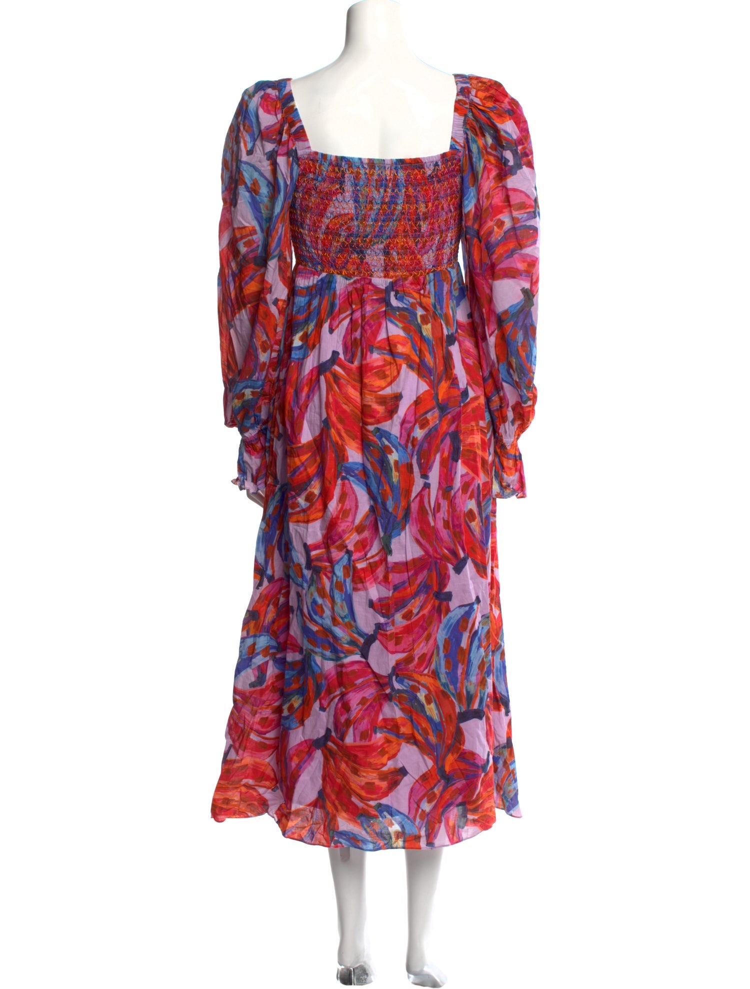 Farm Rio Printed Long Dress