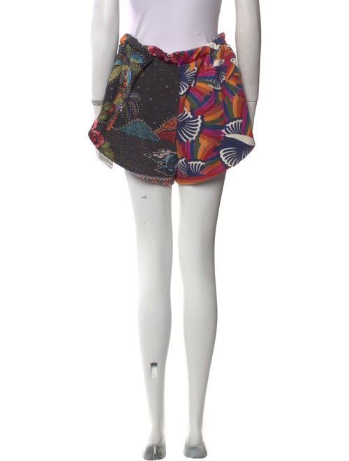 Farm Rio Floral Print Mini Shorts