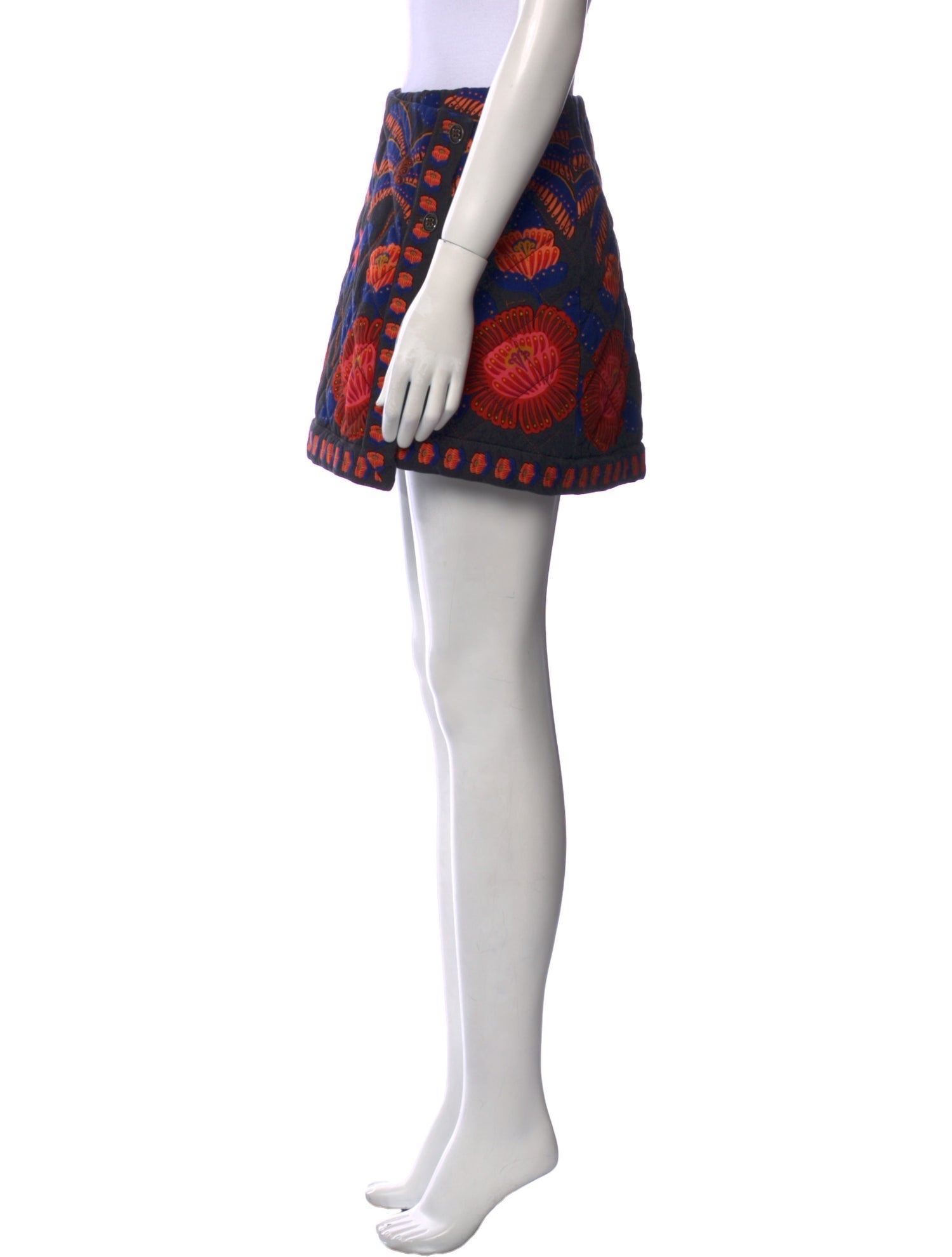 Farm Rio Printed Mini Skirt