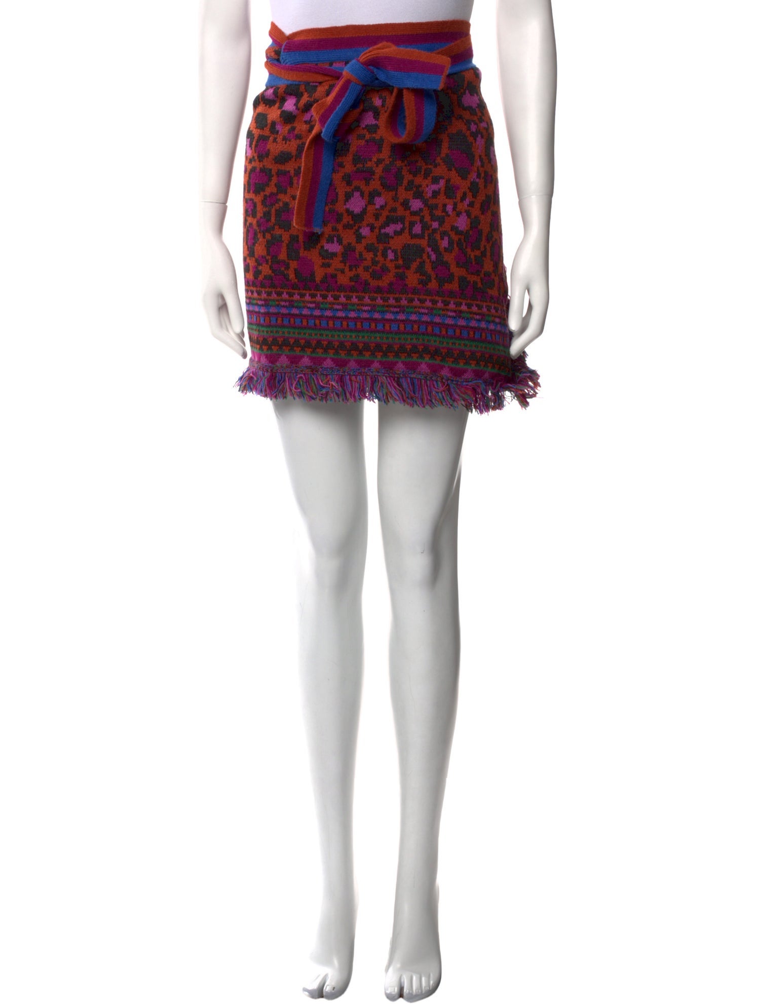 Farm Rio Printed Mini Skirt