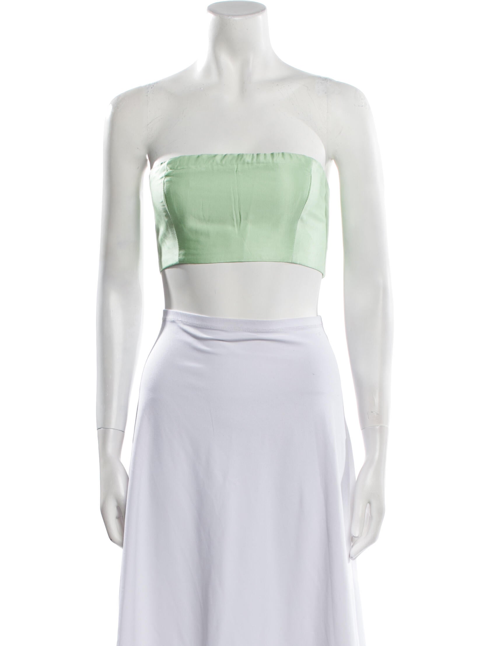 Farm Rio Strapless Crop Top w/ Tags