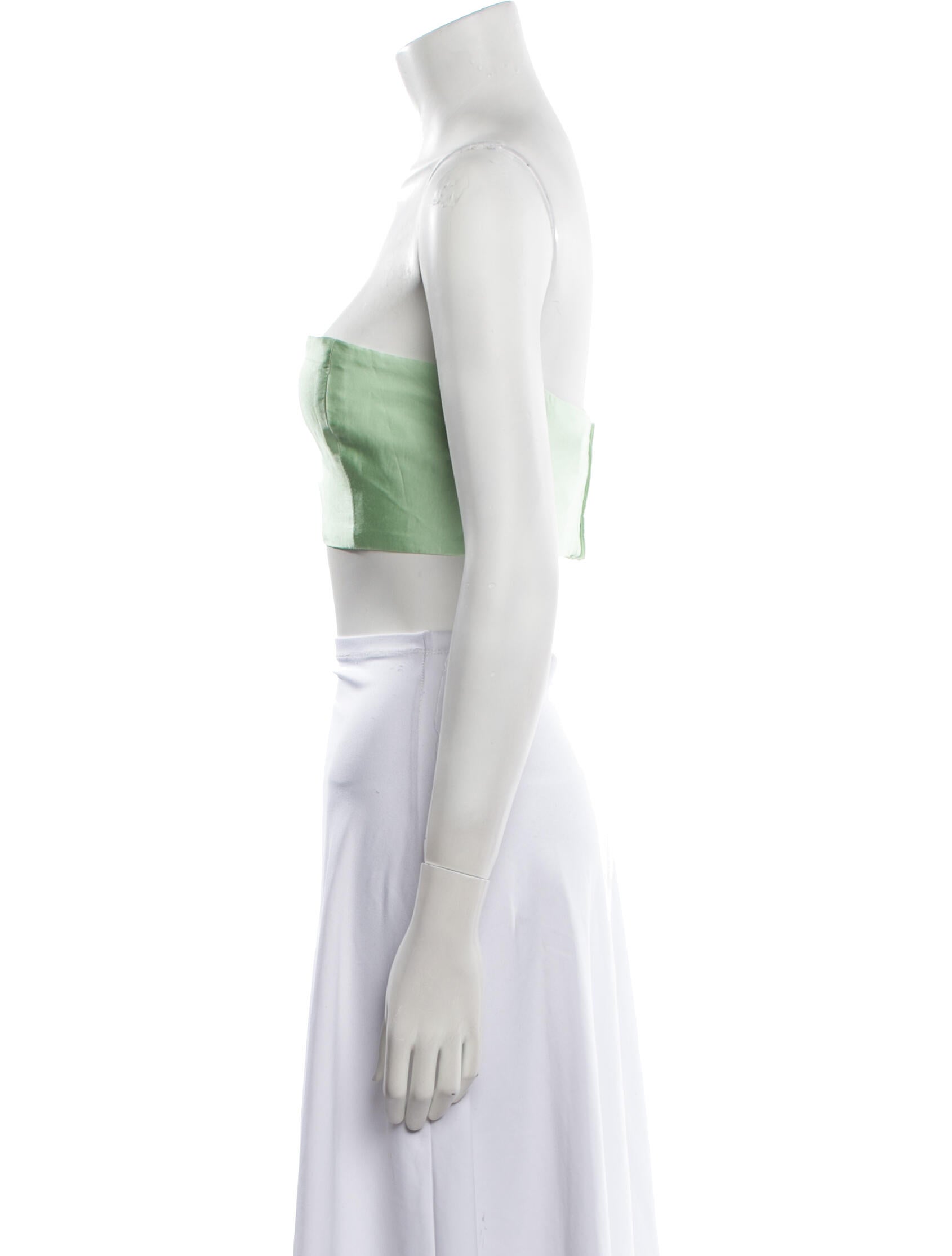 Farm Rio Strapless Crop Top w/ Tags