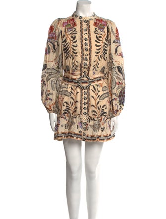 Farm Rio Printed Mini Dress