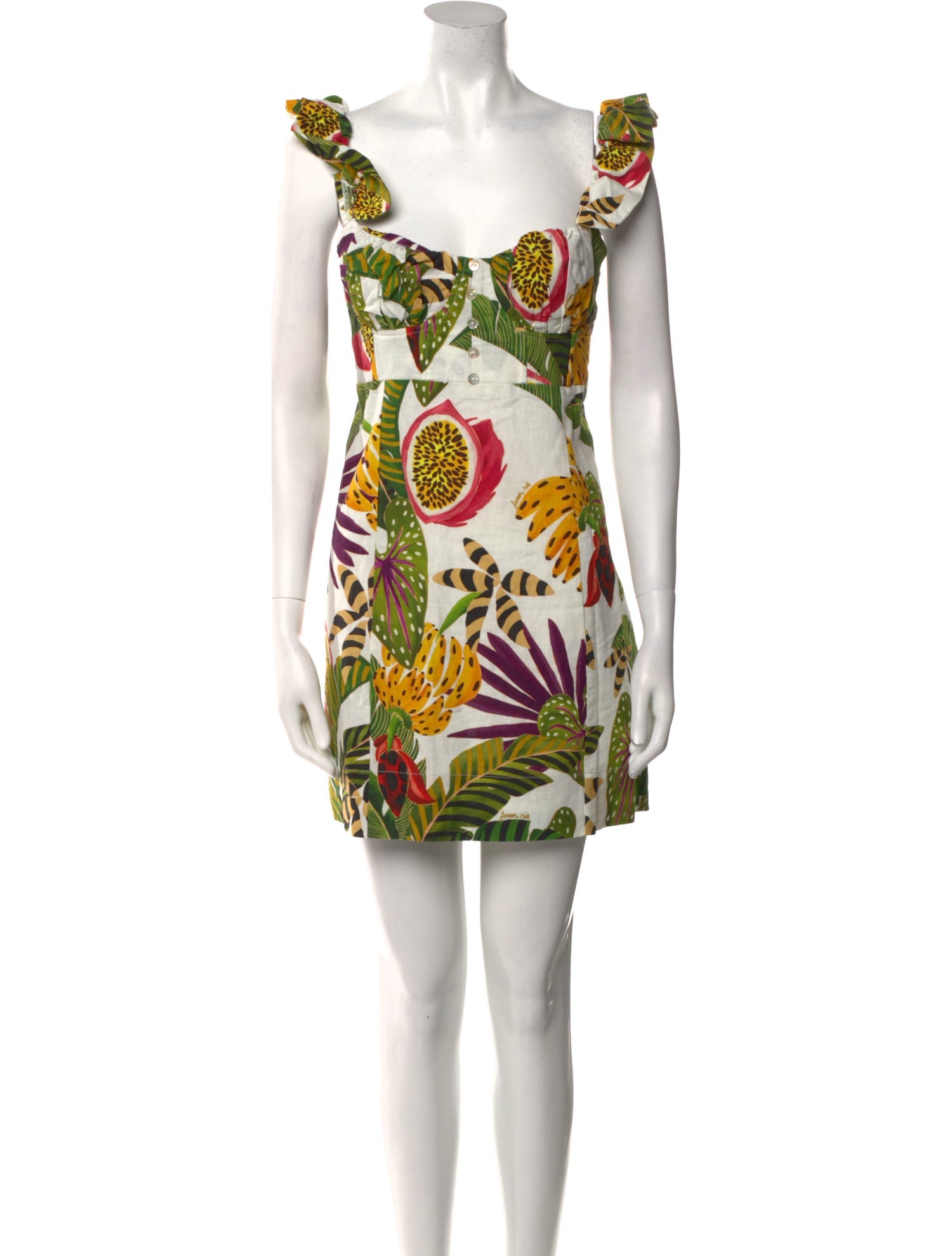 Farm Rio Linen Mini Dress