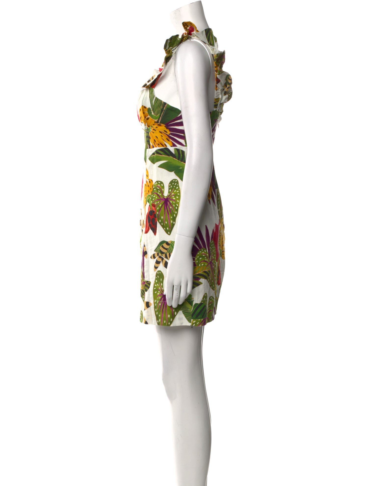 Farm Rio Linen Mini Dress