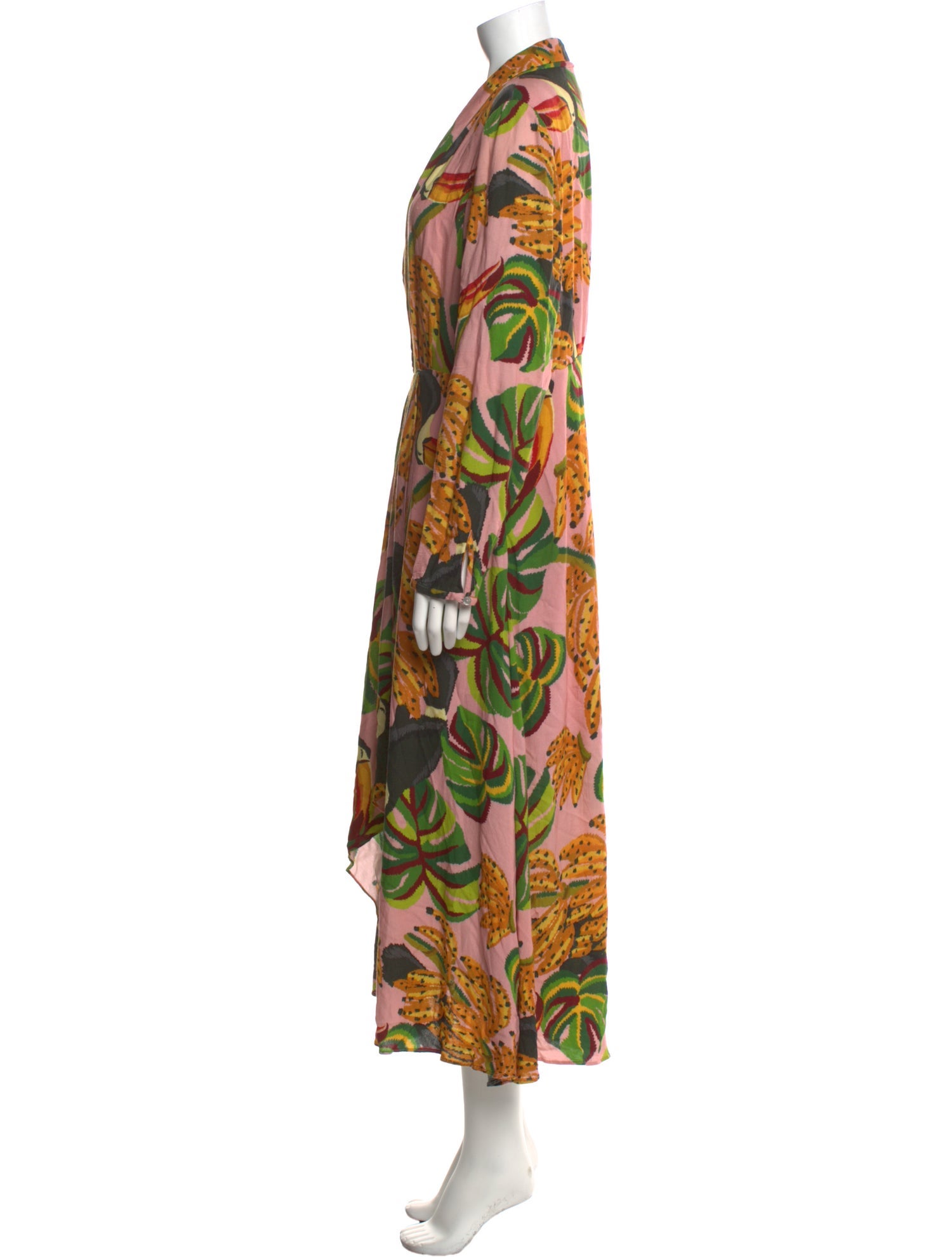 Farm Rio Printed Long Dress