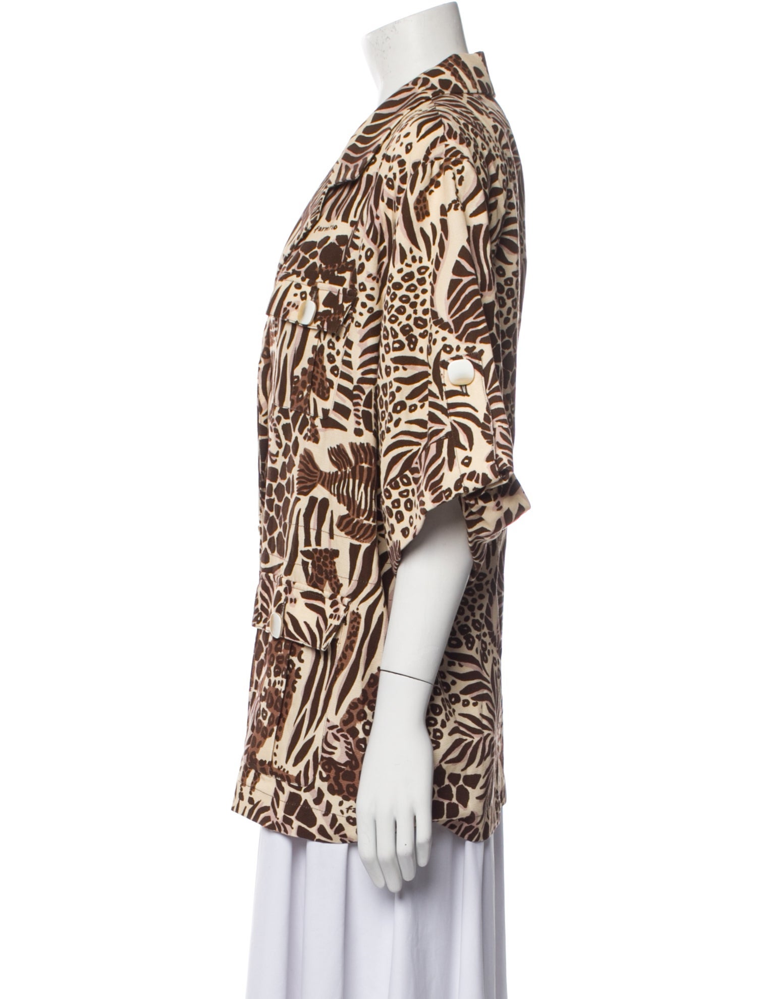 Farm Rio Printed Evening Jacket